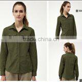 Fishing Hiking Anti-uv Quick-dry Function Outdoor Shirt Men Wader Shirts uv Long Sleeve Polyester Quick Dry thumbnail-1