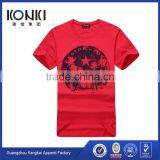 Wholesale China Factory Men's Cotton T-shirts Custom Logo Cotton Printing T Shirt thumbnail-3