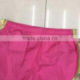 Clothing Inventory Women 100%polyester Contrast Sports Shorts thumbnail-5