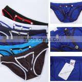 Custom Men's Classic Seamless Briefs Cotton Comfortsoft Underwear Pouch Enhancing Briefs With Button Underwear for Man thumbnail-4