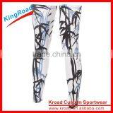 Colorful New Design Custom Cycling Leg Warmers Custom Sports Leg Sleeve Compression Leg Sleeves thumbnail-1