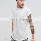 OEM Men Oversized Sleeveless Plain Crew Neck T-shirt thumbnail-1