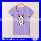 Children Clothing 180 Grams Cotton T Shirt Kids Printed T-shirt Custom Design thumbnail-6