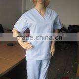 Poly Cotton Women Nurse Scrub Set Medical Uniform