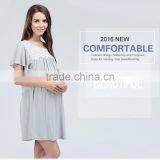 Maternity Dresses Nursing Clothing Wild Pregnant Women Skirts thumbnail-1