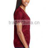 Drifit Camo t Shirt, Polyester V-Neck Short Sleeve t Shirt thumbnail-3