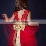 2017New Arrival Baby Girls Lace Dress Baby Frock Design Pictures #C00294 thumbnail-2