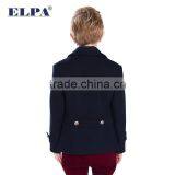 ELPA 2015 Fashion Charm Kids Warm Long Wool Overcoat Winter Dress Boy Wool Coat With Fur Collar thumbnail-2