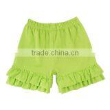 Popular Girls Cotton Ruffle Leggings Baby Girls Summer Kids Ruffle Shorts Boutique Girl Clothing thumbnail-4