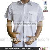 Custom Men Short Sleeve Aviator or Pilot Shirt thumbnail-1