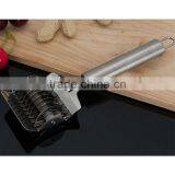 Stainless Steel Noodle Lattice Roller Cutter Dough Cutter Pasta Spaghetti,New Portable Kitchen High Grade Maker Cooking Tools thumbnail-4