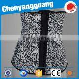 CYG-4 Spiral Steel Bones Animal Pattern Waist Cincher Lady Belt thumbnail-1
