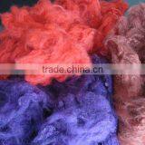 Black and Brown Polierste Staple Fiber Recyclade for Spining thumbnail-1