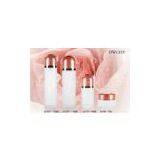 130ml 40ml Lotion Cosmetic Jars And Bottles Clear With MS / PP Cap thumbnail-1