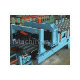 Automatic Hydraulic Glazed Tile Roll Forming Machine / Roofing Tile Process Line
