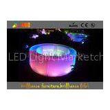 PE Plastic LED Bar Counter / Outdoor Furniture , LED Wine Display Table thumbnail-1