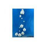 Ceramic Wind Bell,porcelain Handicraft Bell,porcelain Wind Chime,ceramic Xmas Decoration Gifts thumbnail-1