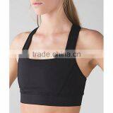 Womens Workout Padded Tops Running Yoga Stretchy Sports Bra thumbnail-4