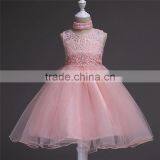 Newest Frock Design Beautiful Model Modern Kids Ball Gown Western Dresses for Girls thumbnail-3