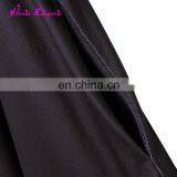 2017 New Design Women V Neck Black Loose Soft Ladies Dresses thumbnail-5