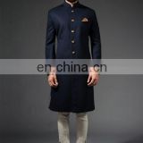 Indian Bollywood Indo Western Mens Sherwani wedding dress Jacket Blazer Bridal Wear