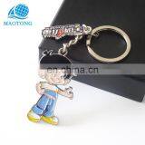 Wholesale Cheap Custom Metal Keychain Gift Cartoon Cute Keychains Maker