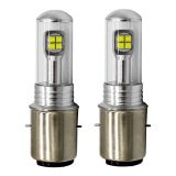 Lens LED Headlight LED Motorcycle Headlight H6/BA20D / P15D / h6w Highlight LED bulb
