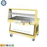Best Selling Single Pan Thailand Style Fried Ice Cream Roll Machine For Instant Ice Cream Roll thumbnail-2