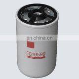FS19599 51125030040 Excavator Truck Fuel Filter Element