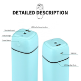 Lucky Desk Car Evaporative Humidifier Ultrasonic Fine Mist Rechargeable 4l no Sound for Bedroom thumbnail-2