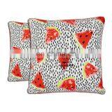 Printed Cushion Garden Waterproof Outdoor Throw Pillows Cushion Covers for Tent Park Couch thumbnail-4