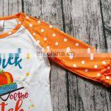 Halloween Pumpkin Shirts Baby Girl Ruffle Sleeve Tops Spring Autumn Tees thumbnail-4