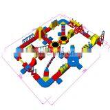 Portable Children Inflatable Water Park Equipment In Ocean For Water Amusement Park thumbnail-2