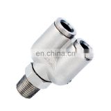 pipe fitting metal fitting Y type MPX fitting