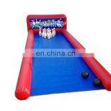 Custom 5m Giant Inflatable Bowling Lanes Equipment Factory Prices Human Sized Bowling Lane Alley Set Game For Sale thumbnail-3