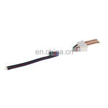 12mm Width 4 Pin Solderless LED Strip Corner Connector Flat Cable Connector Terminal With Wires thumbnail-2