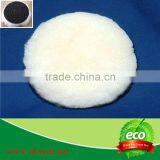 Sheep wool buffing pad for car