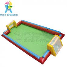 durable inflatable sport games,land inflatable football pitch,water inflatable soap soccer field/arena for sale