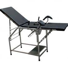High Quality Hospital Multifunction Stainless Steel Chair Obstetric S.S.Gynecology Examination Bed thumbnail-2