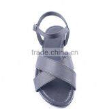 Simple Style Cheap Summer Wholesale Asian Womens Flat Fancy Buckled up Sandals thumbnail-4
