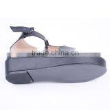 Good Quality Stylish Woman PU Upper Thick Sole Ankle Strap Sandals thumbnail-6