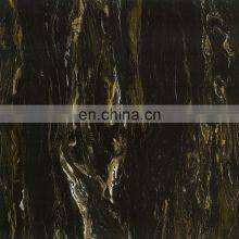 800x800 Full Body Hot Selling Black Glazed Marble Porcelain Tile