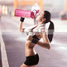Wholesale BPA Unique Shaped Plastic Frosted Beach Classic High Quality Water Bottles thumbnail-5