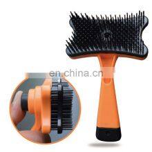 Best Plastic Self Cleaning Pet Dog Cat Grooming Slicker Brush thumbnail-2