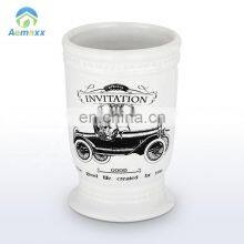 Современный арт-стикер, набор из 4 штук керамических аксессуаров для ванной комнаты, набор аксессуаров для туалетной щетки thumbnail-5