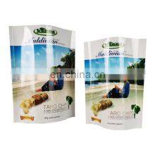 Customized Logo Potato Chips Food Packing Stand up Pouch Bag With Aluminum Foil
