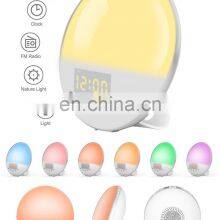 Nordic Custom Sound Machine Alarm Clock Led Wake Up Light thumbnail-2