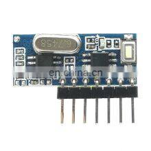 433RF Receiving Module 4-channel High-level Signal Learning Decoding Receiving Circuit Board thumbnail-5