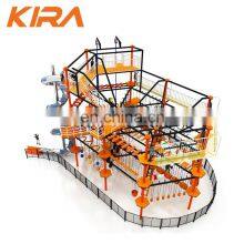 Rope Course Amusement Children Play Equipment Indoor Rope Course Adventure