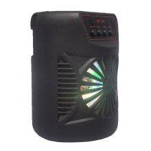 HF 326 3 Inch Mini BT Wireless Speaker With LED Light Portable RGB Speakers thumbnail-1
